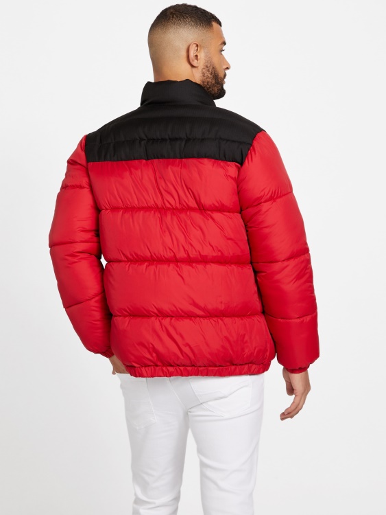 Yoko Poheno Yake Ralph Guess Varsity Red Multi