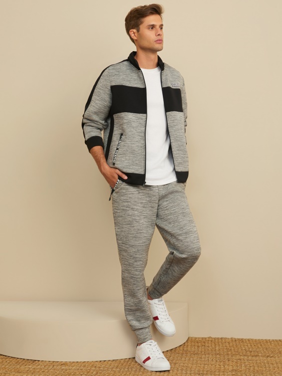 светло меланж сиво Benson Scuba Joggers Guess