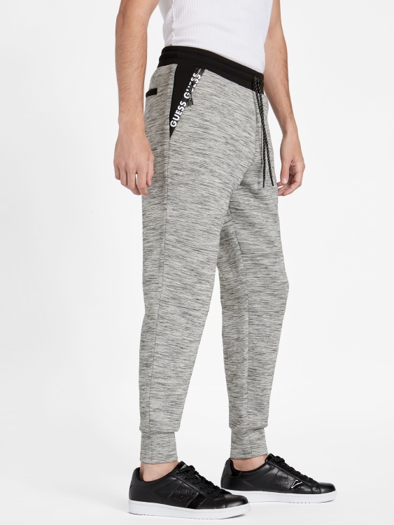 светло меланж сиво Benson Scuba Joggers Guess