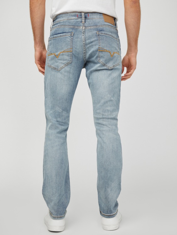 Guess Halsted заострени дънки ново светло пране