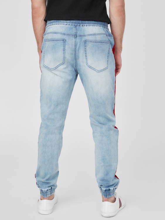 леки изпирани дънкови панталони еко Tyler Guess