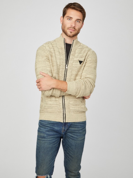 Chet Marled фалшив пуловер с деколте Guess Chino