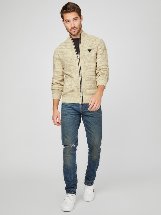 Chet Marled фалшив пуловер с деколте Guess Chino