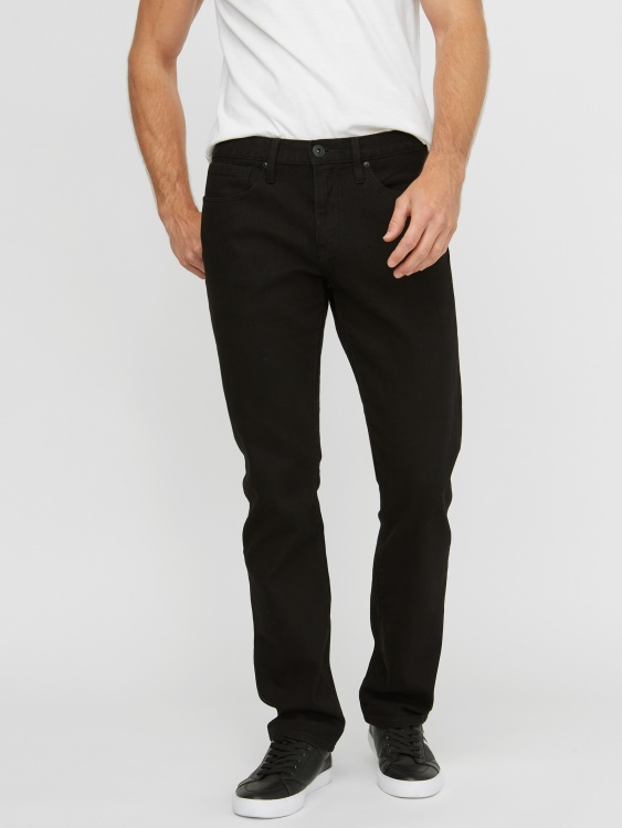 Guess Delmar тонки прави дънки черни изпрани