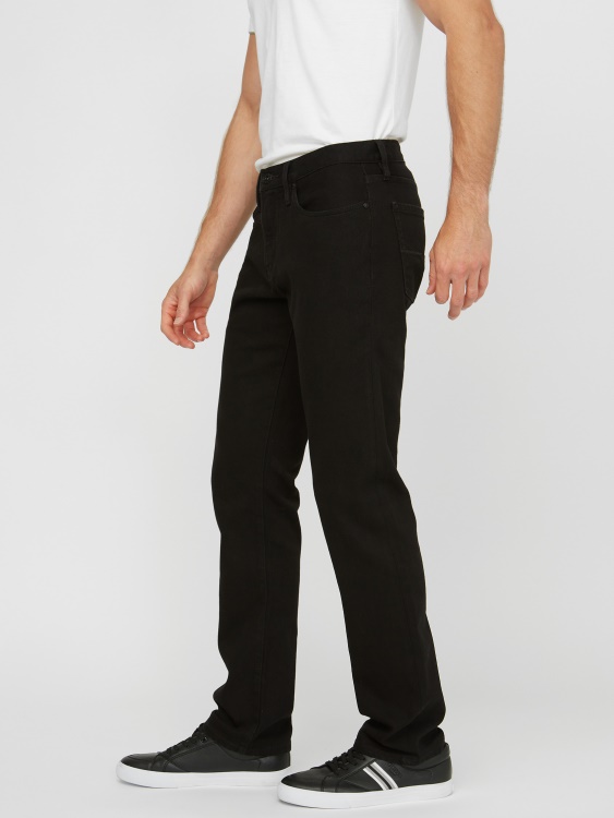 Guess Delmar тонки прави дънки черни изпрани