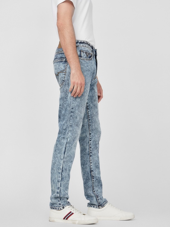 леки изпрани тесни дънки Guess скоч харолд
