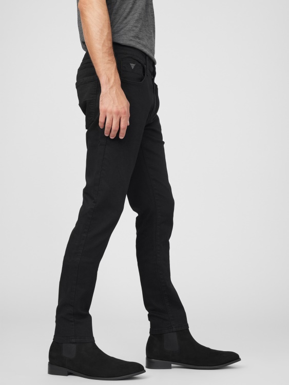 Guess Sammy модерни тесни дънки черни