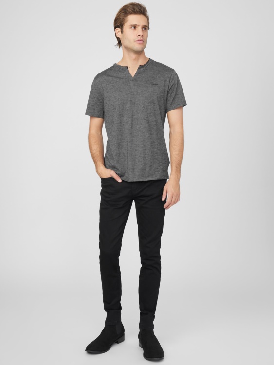Guess Sammy модерни тесни дънки черни
