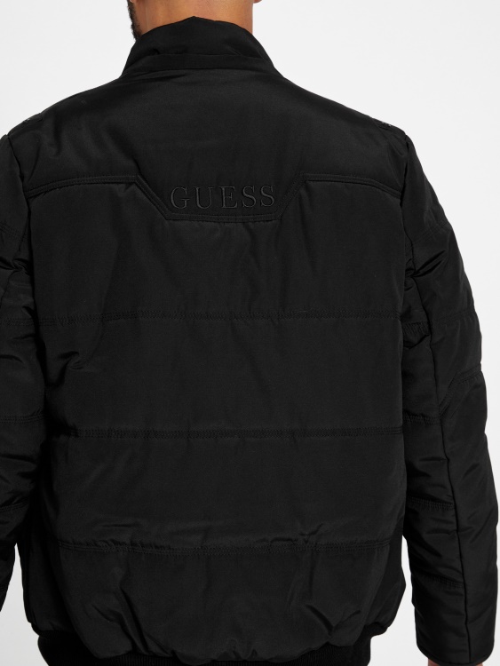 джет черно Guess Puffer яке Dustin