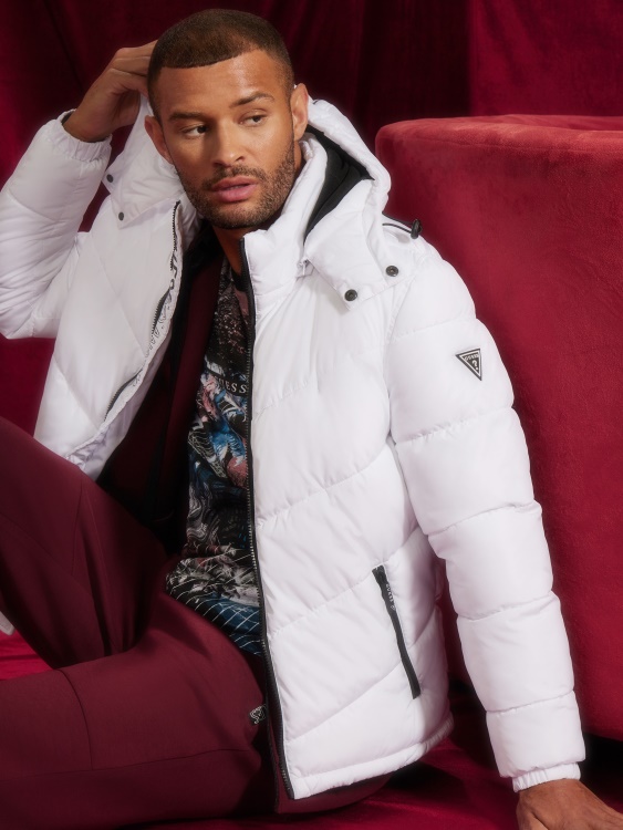 Guess Chase Puffer яке истинско бяло