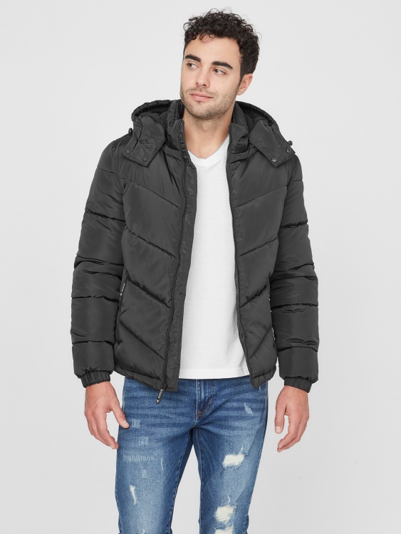 Chase Puffer яке Jet Black Guess