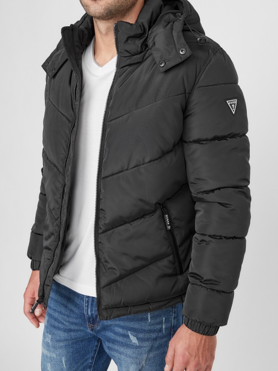 Chase Puffer яке Jet Black Guess