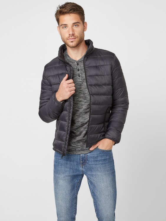 Guess джет черно яке Hampton Puffer