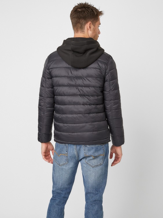 Guess джет черно яке Hampton Puffer