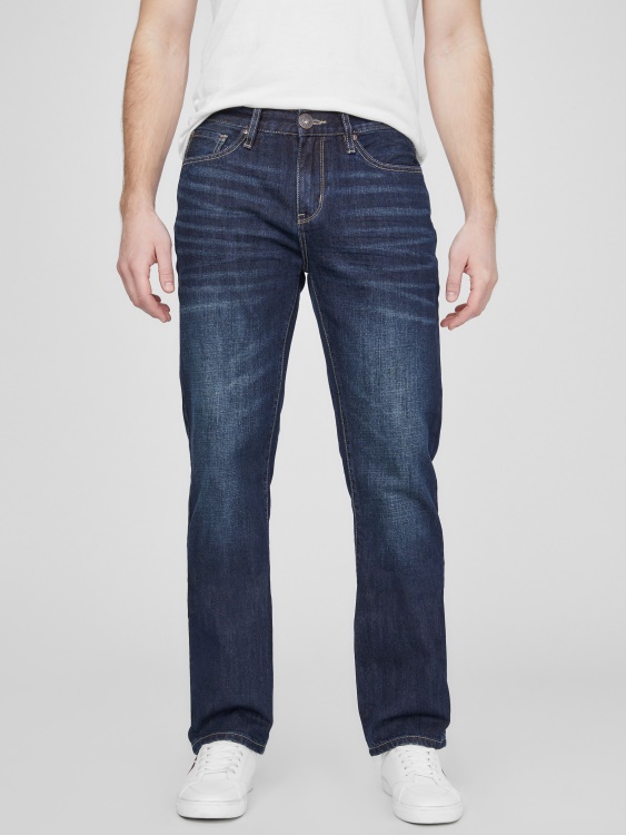 тънки прави дънки Rowland тъмно пране Guess Delmar