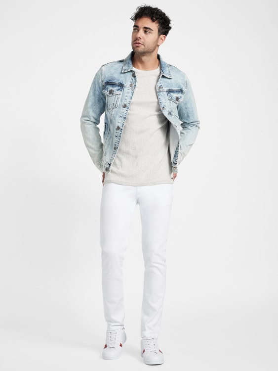 бяло пране Destory скоч тесни дънки Guess