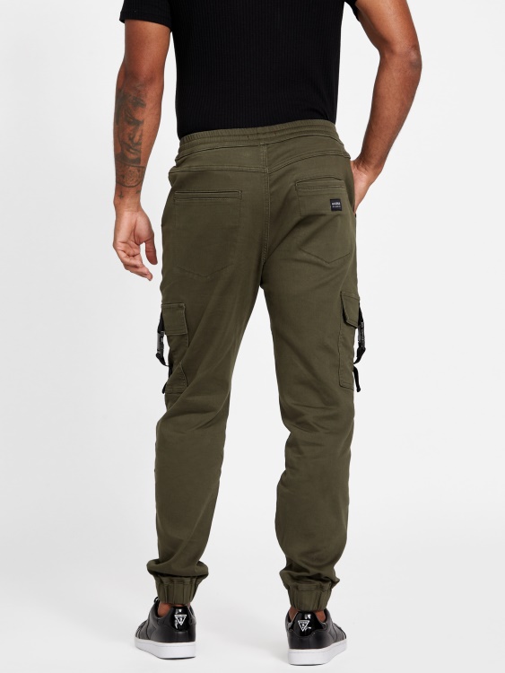 Mikko Cargo Joggers оливково много познайте