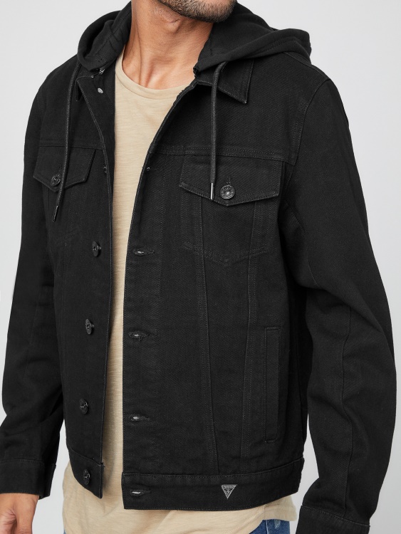 дънково яке Blake Guess Jet Black