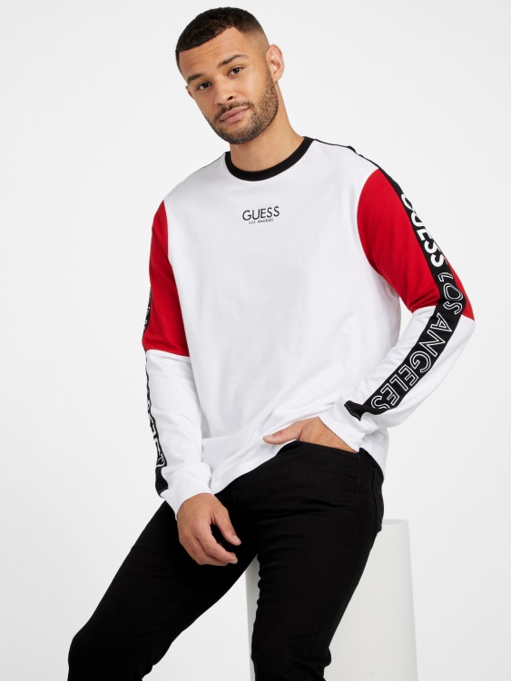 костюм Guess Eco Kane Color-block Pure White Multi