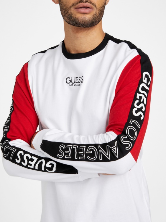 костюм Guess Eco Kane Color-block Pure White Multi