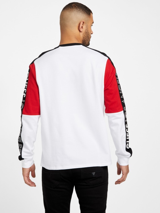 костюм Guess Eco Kane Color-block Pure White Multi
