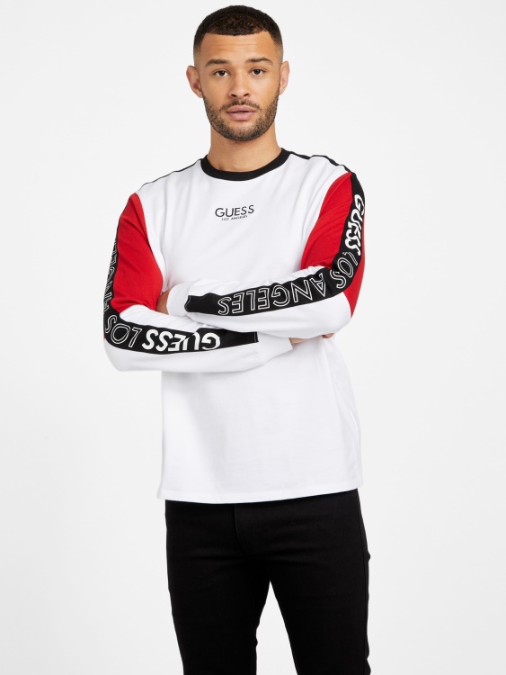 костюм Guess Eco Kane Color-block Pure White Multi