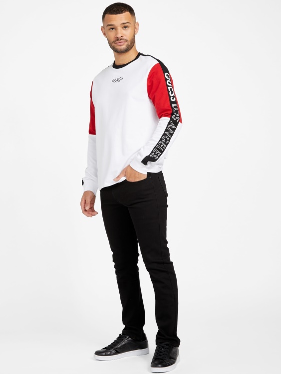 костюм Guess Eco Kane Color-block Pure White Multi