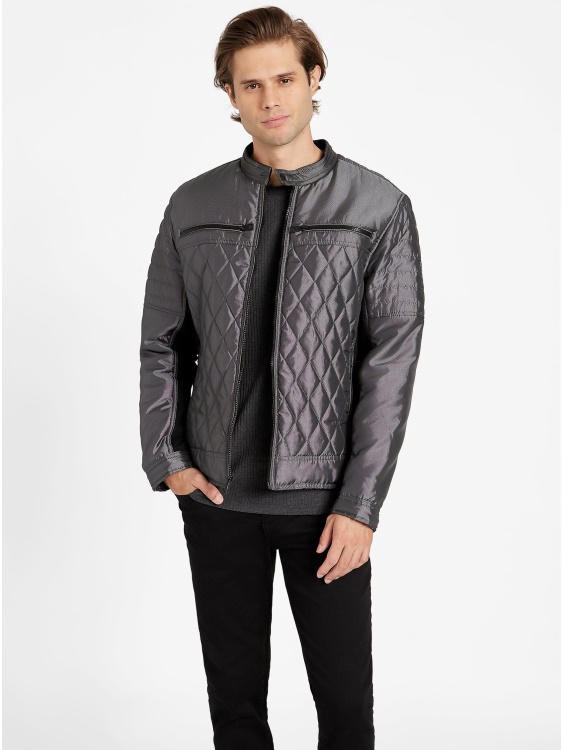 Eco Stacks Moto яке Guess сива стомана