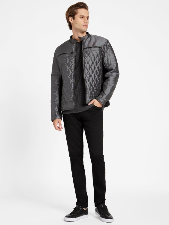 Eco Stacks Moto яке Guess сива стомана