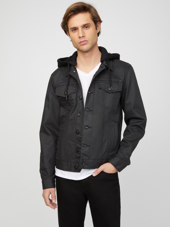 дънково яке Rakim Guess Black Wash