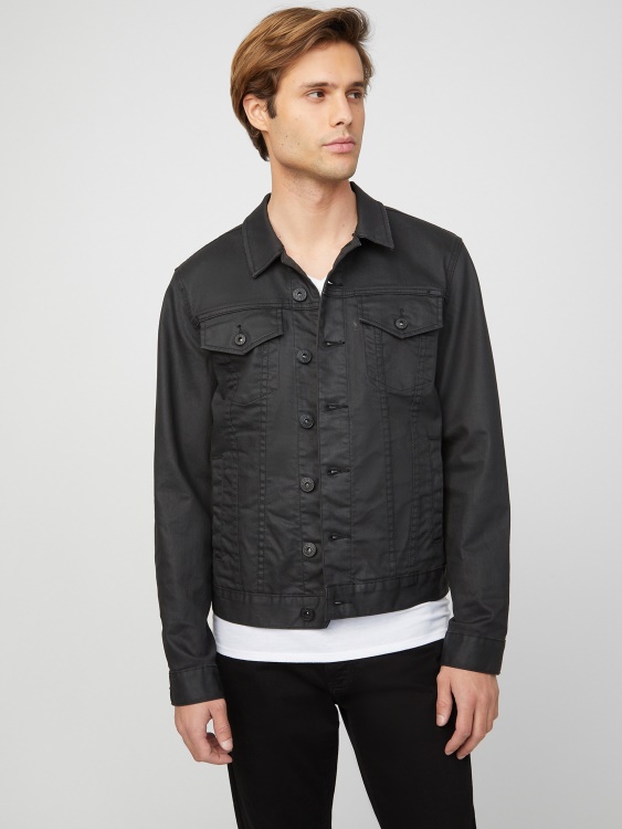дънково яке Rakim Guess Black Wash