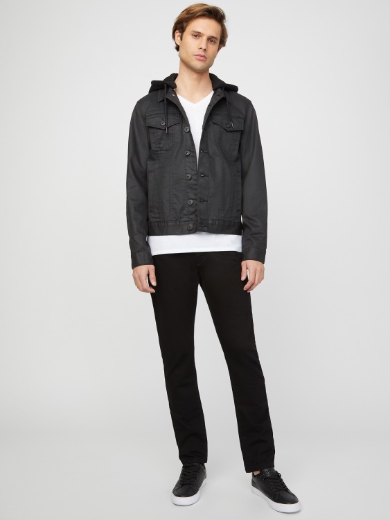 дънково яке Rakim Guess Black Wash