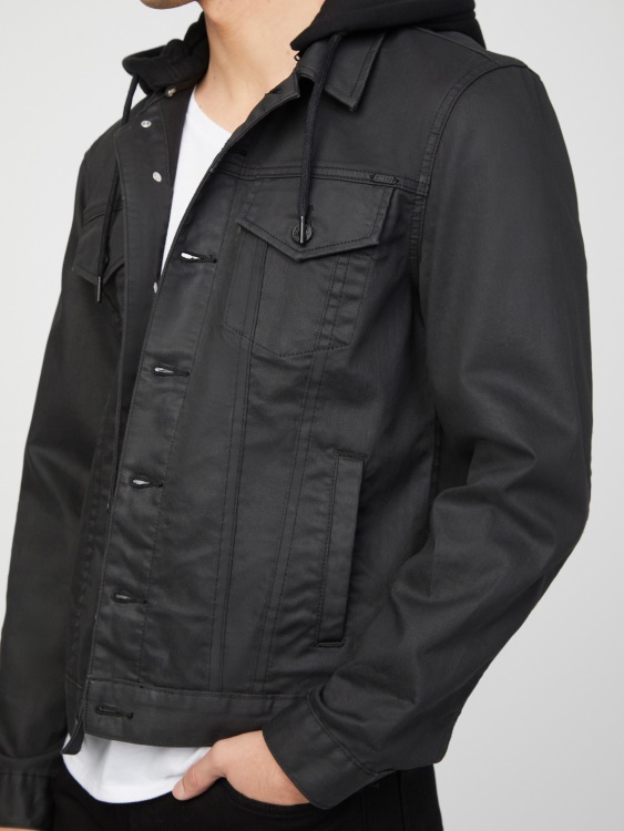 дънково яке Rakim Guess Black Wash