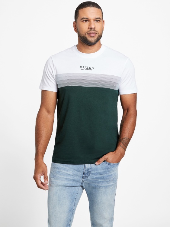 Rami Color-blocked Tee Guess Alpine Grove