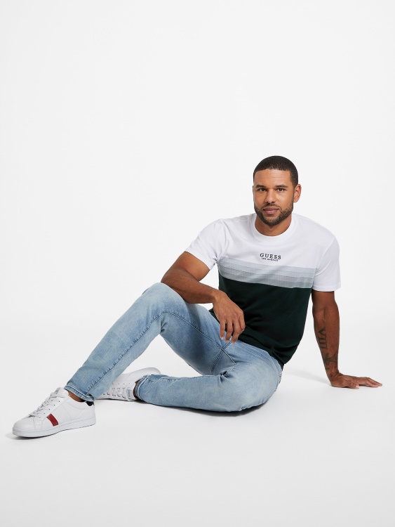 Rami Color-blocked Tee Guess Alpine Grove