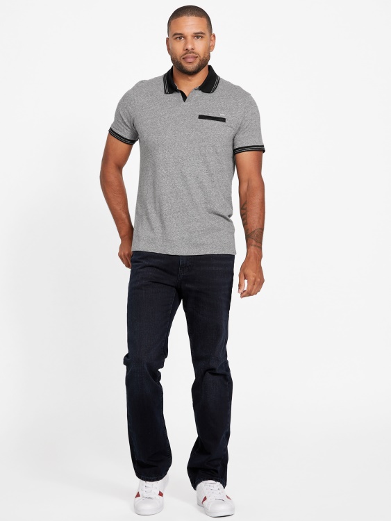 Denver Johnny Pocket Polo Guess Jet Black Multi