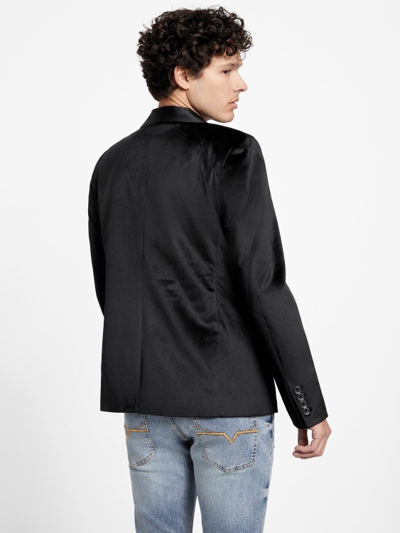 кадифен блейзър Raul Guess Jet Black