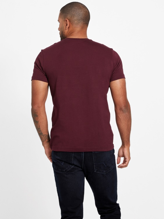 Marmont Red Motzy лого тениска с деколте Guess