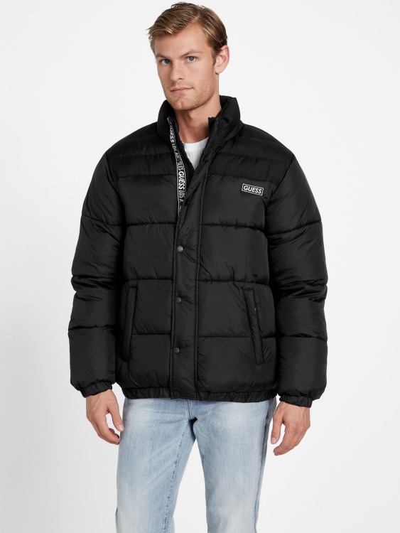 Eco Yak Ralph Puffer Jet Black Guess