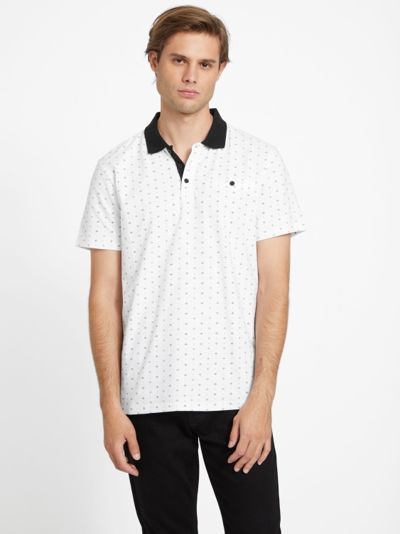 чист бял Eco Ira Polo Guess