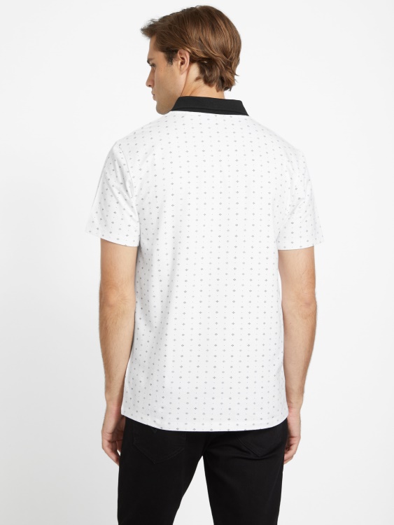 чист бял Eco Ira Polo Guess