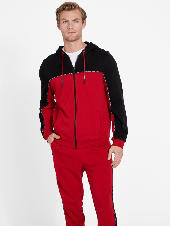 Varsity Red Guess еко худи с цип Marcell