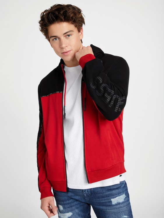 Varsity Red Guess еко худи с цип Marcell