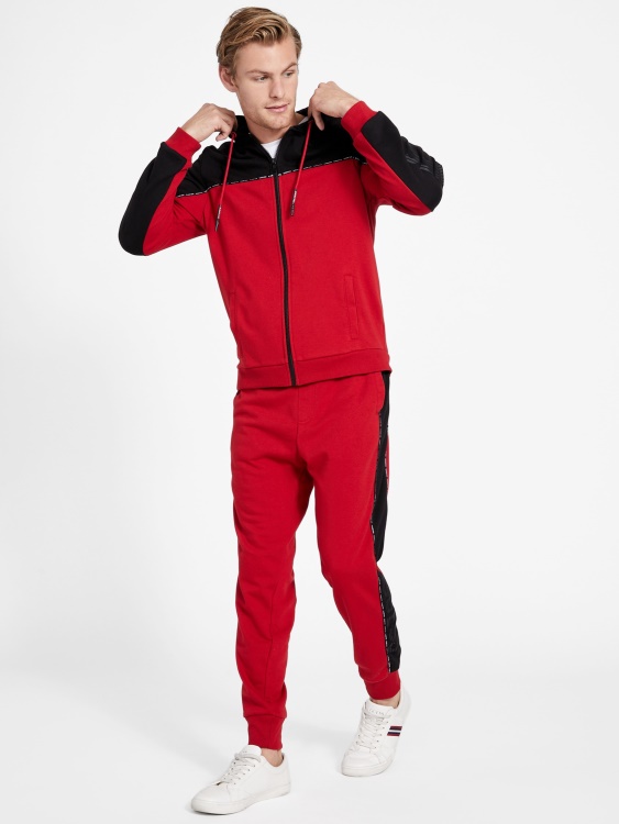 Varsity Red Guess еко худи с цип Marcell