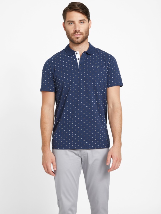 Guess Blackened Blue Eco Ira Polo