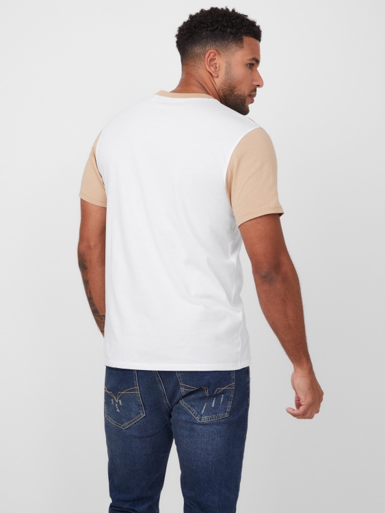 Chino Davion тениска с лого с цветни блокове Guess