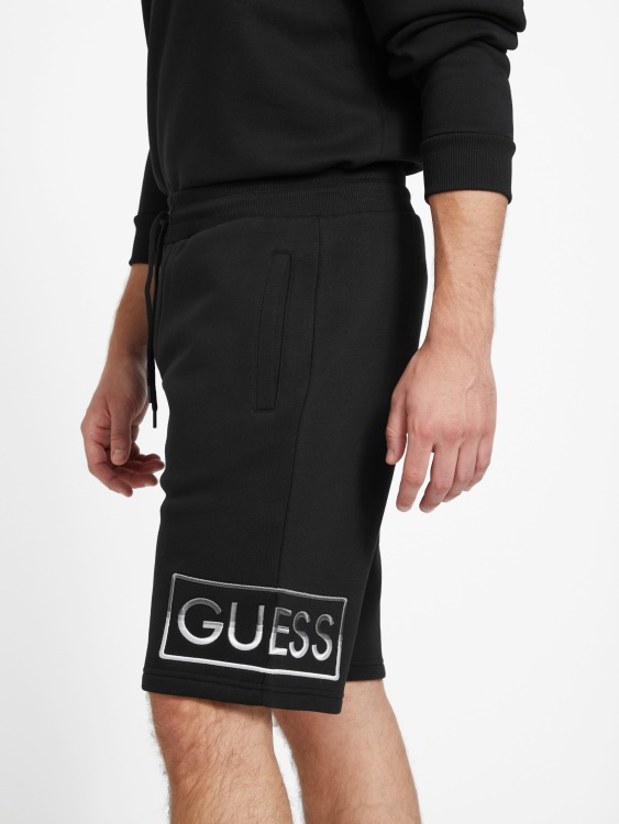 черни къси панталони Guess Hartley