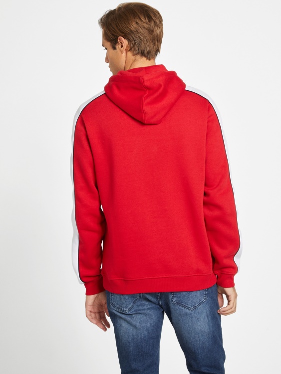 Iben Hoodie Guess Varsity червено