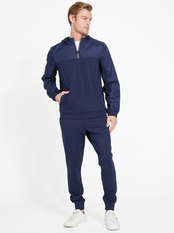 Takoda Hoodie Guess черно синьо