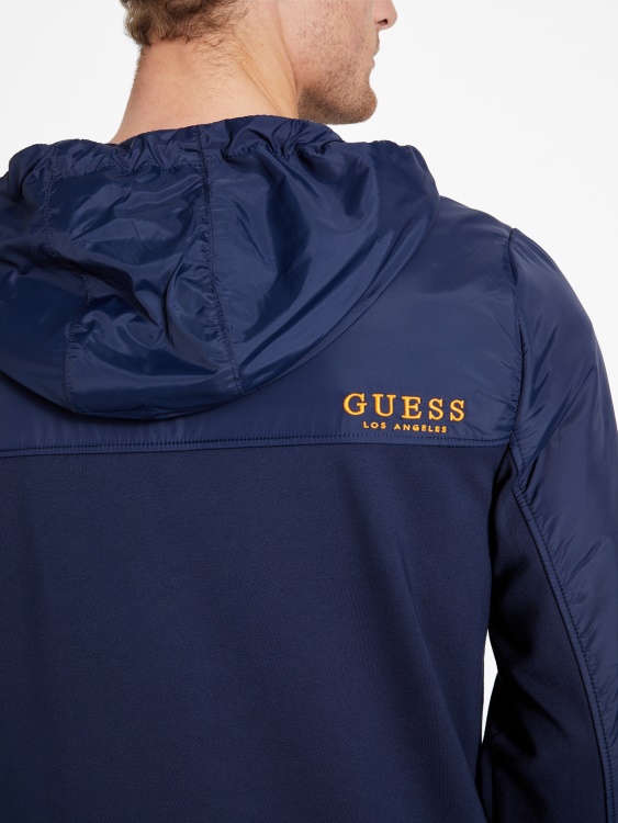 Takoda Hoodie Guess черно синьо